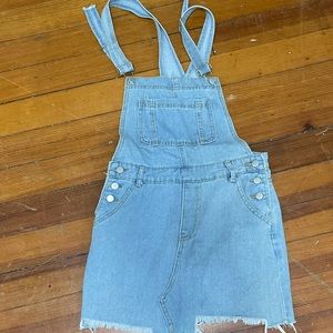 Skirt overalls
